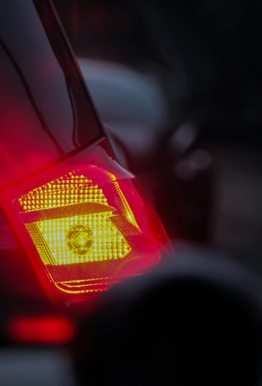 the tail light of a vehicle's tail light