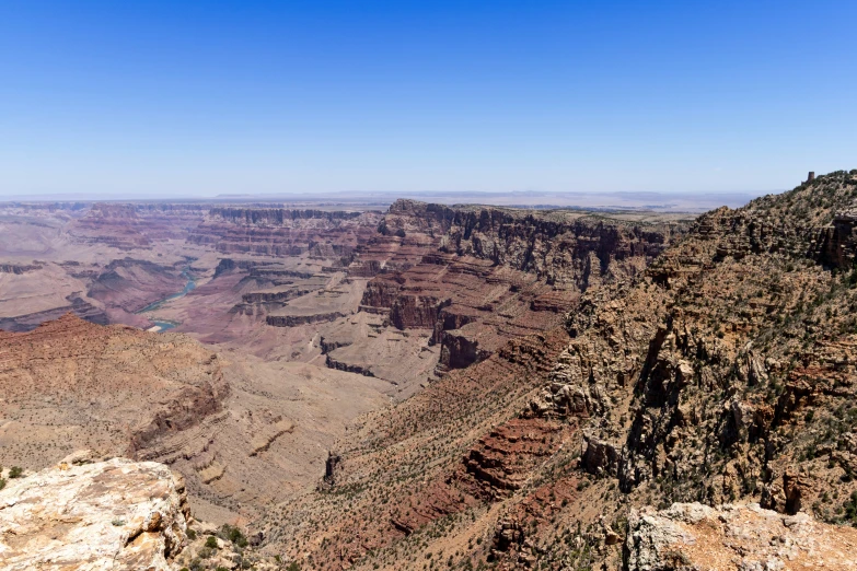 this is a view from the top of a mountain