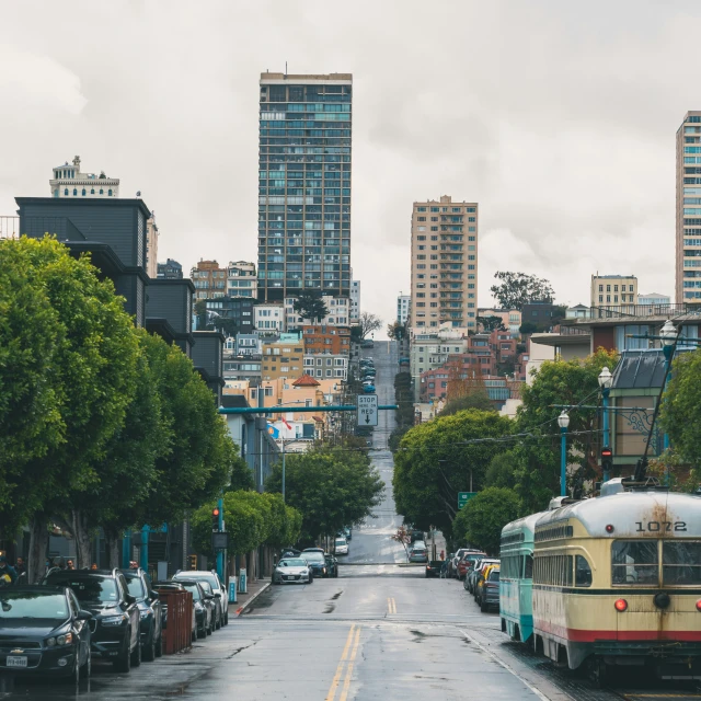 a large city street with cars on it