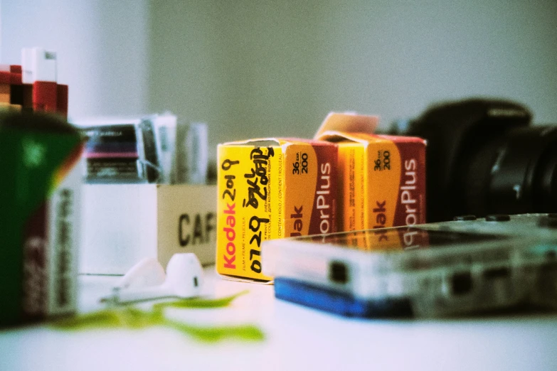 two batteries that are on a table