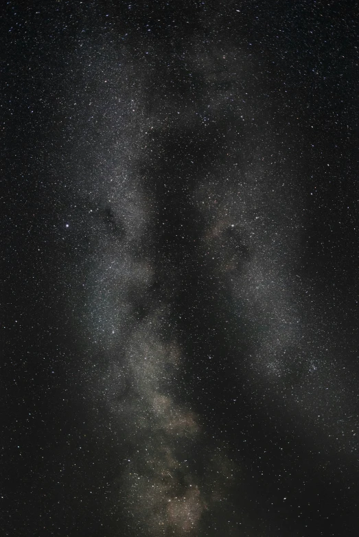 night sky filled with stars and tiny dust