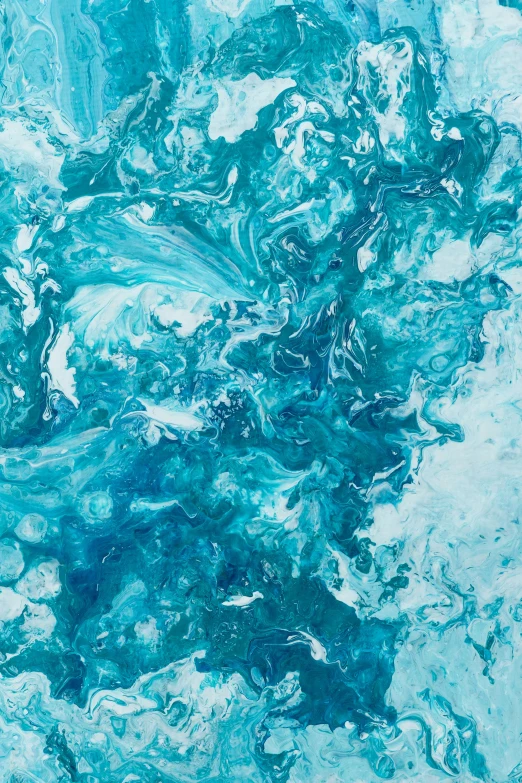 a blue background is in the shape of waves