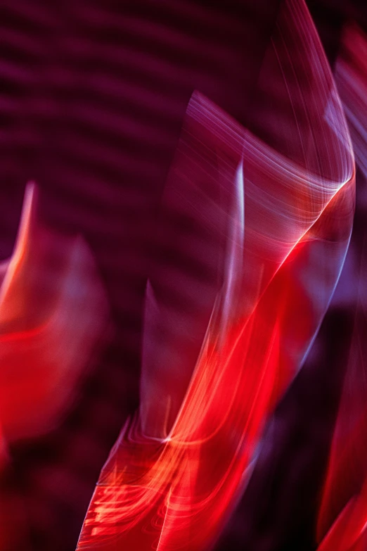 closeup of a colorful cloth hanging in a room