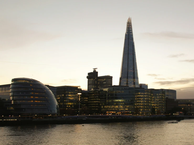 a cityscape shows the very tall skyscr building