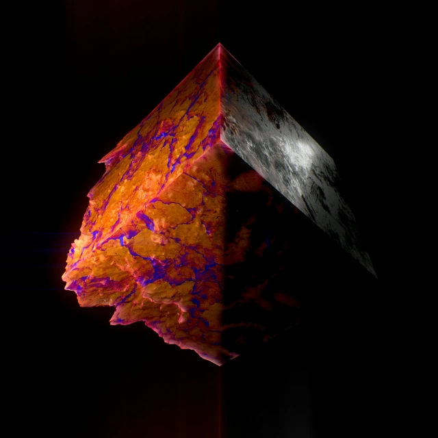 a cube with the same area as its surroundings