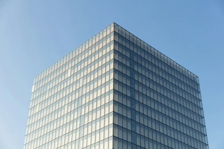 a close up po of a glassy building