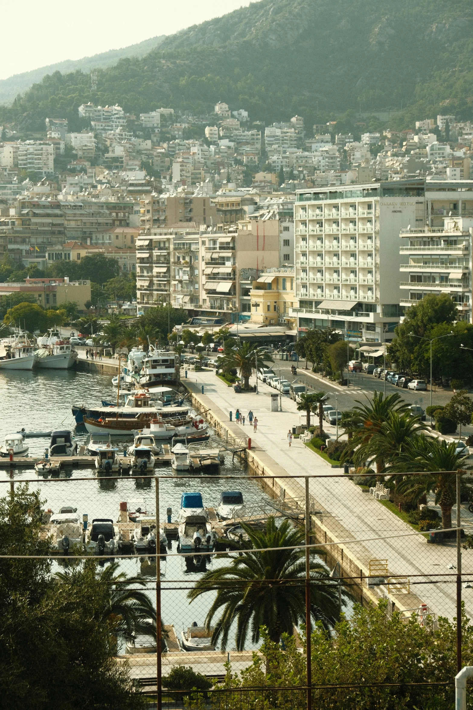 an overview of a city that looks like a seaside