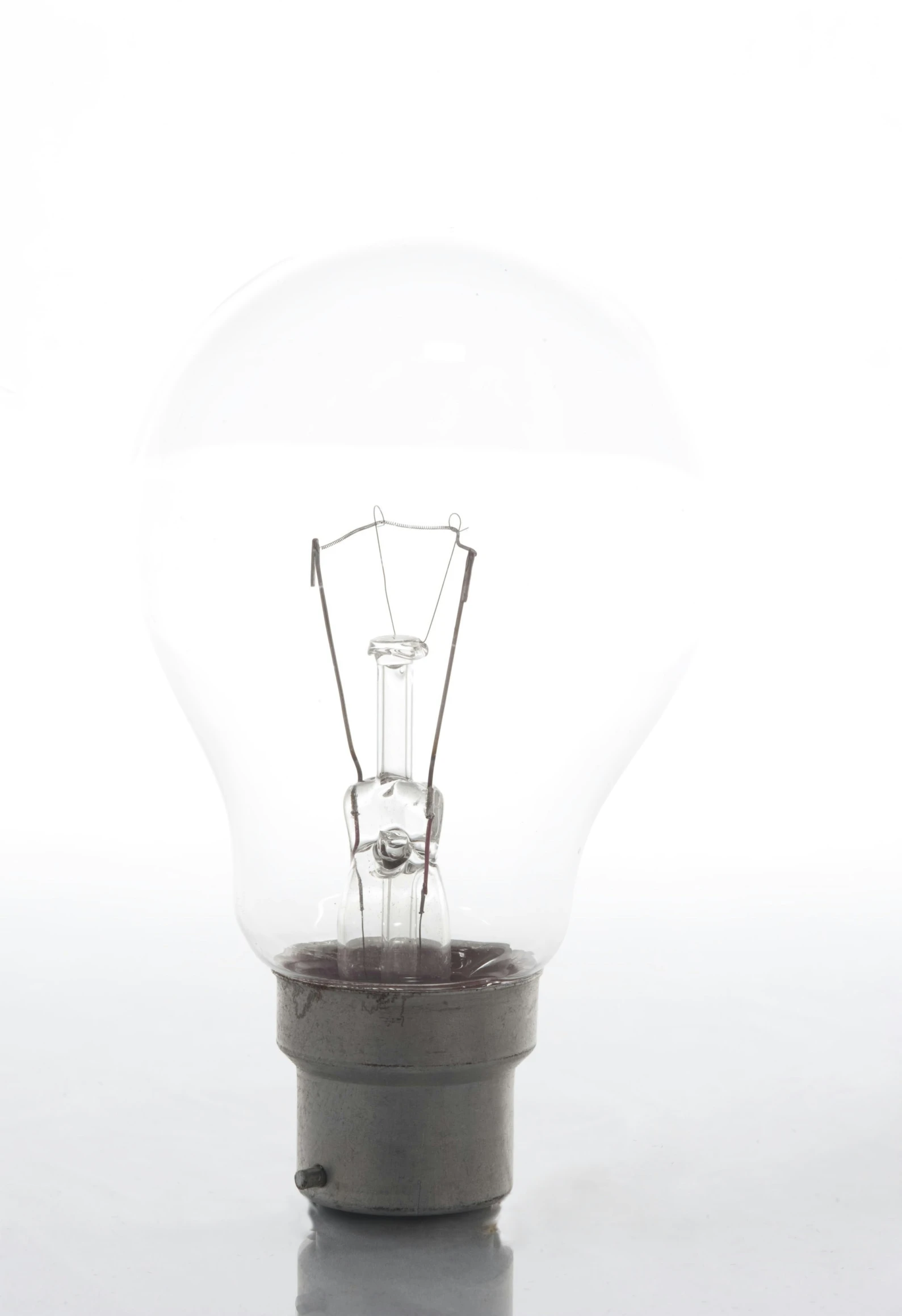 an led bulb with the white light in front