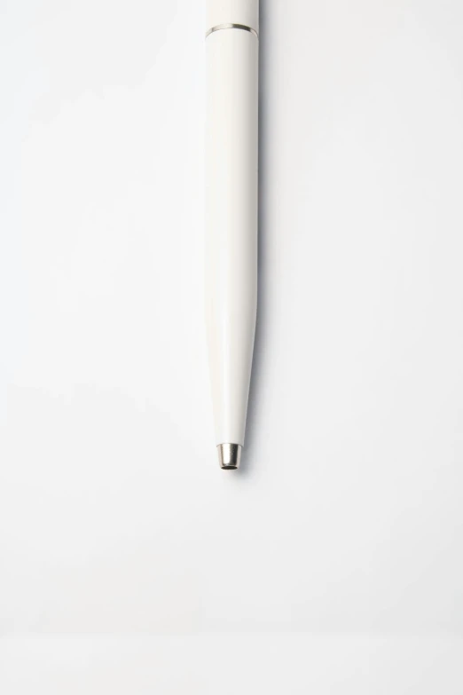 a large white pen standing on the wall