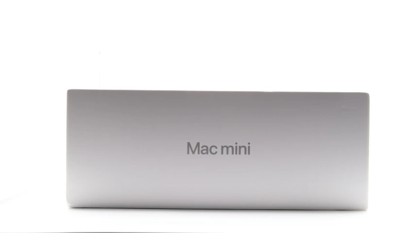 the logo of an apple mac mini laptop