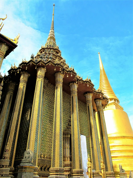 a very ornate and ornate building on the ground