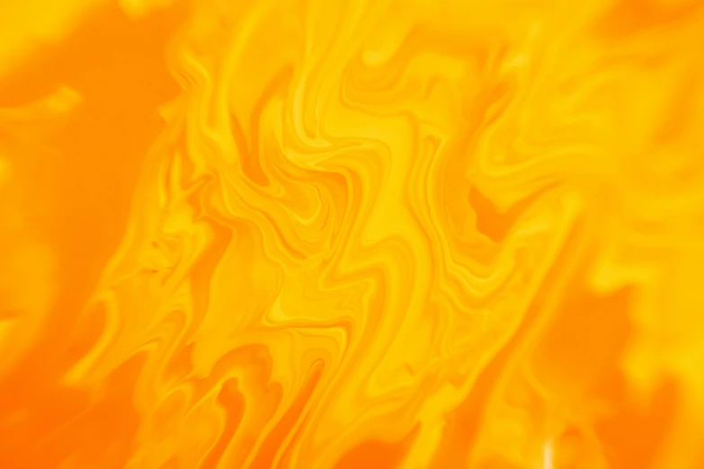 a yellow, red and yellow fluid art work