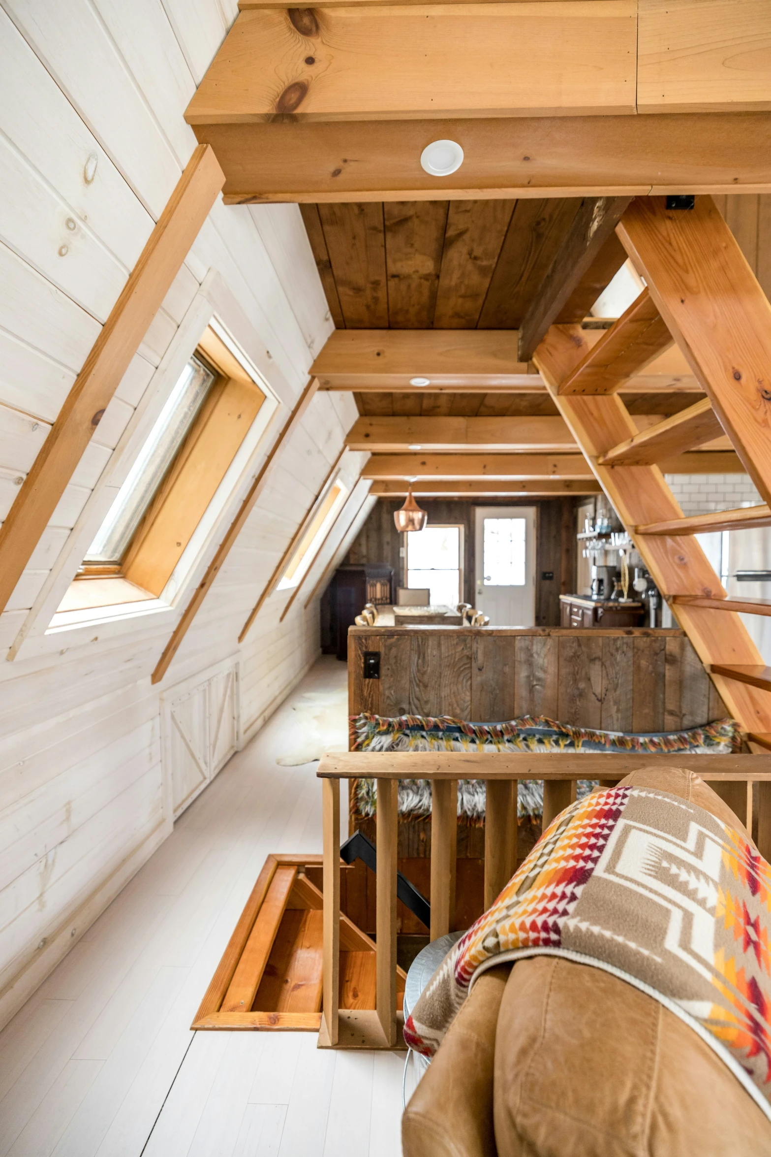 loft with loft loft with stairs in attic