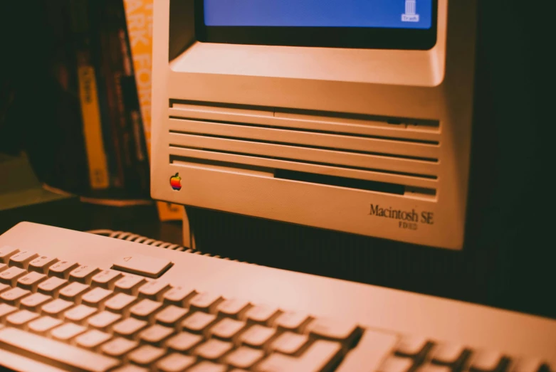 a computer with a monitor and keyboard on a desk