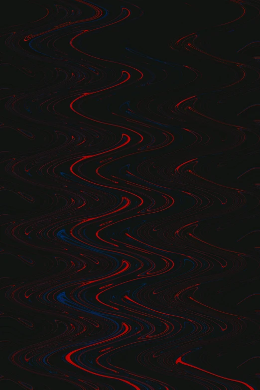 red and blue lines with dots of dark background