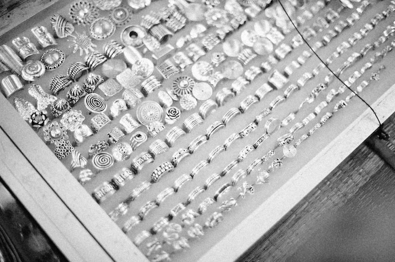 an old computer keyboard with many ons on it