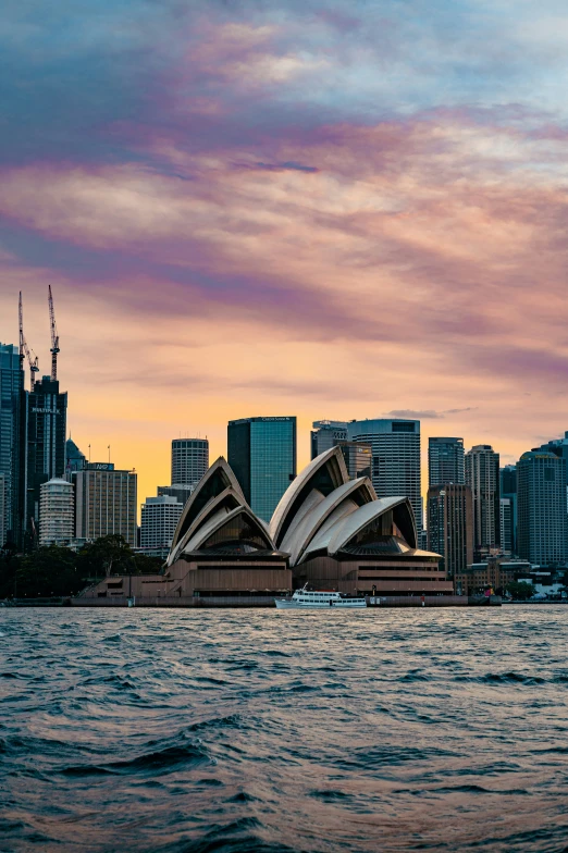 an image of a city skyline taken from the water