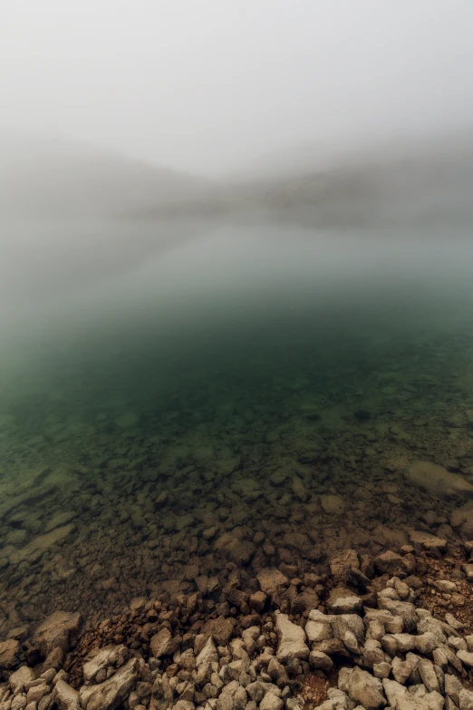 a view from the air on some very clear water