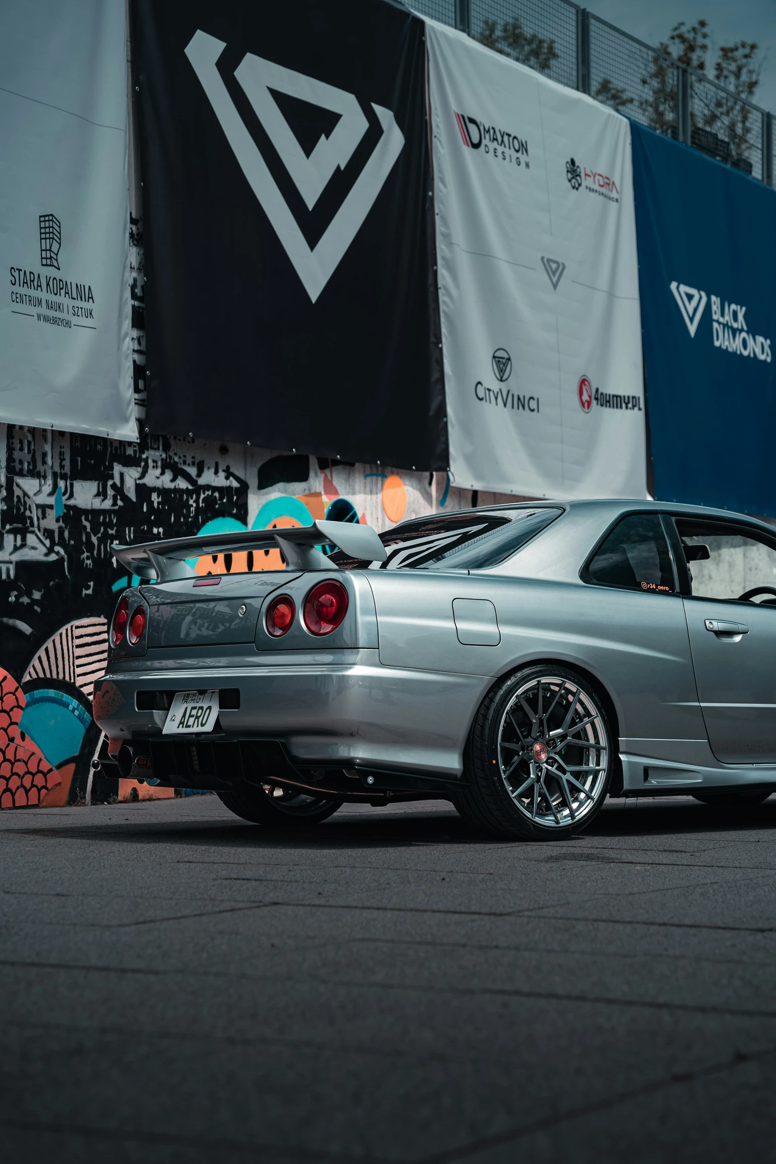 a car that is sitting on the street