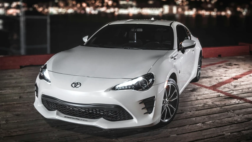 the toyota brz concept sports sedan is pictured