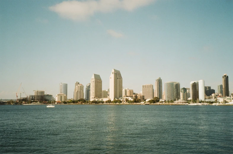 the view of city from across the water