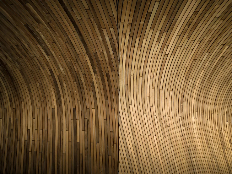 the wooden wall inside a room