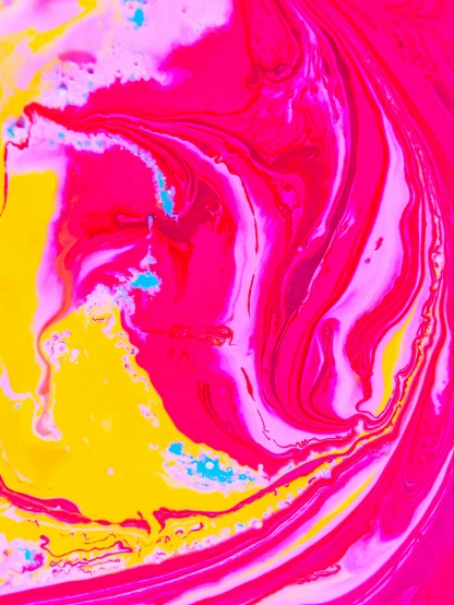 a colorful liquid painting with lots of color