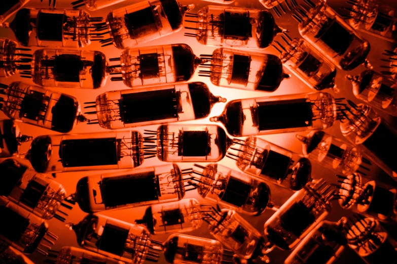 an aerial view of a group of chairs