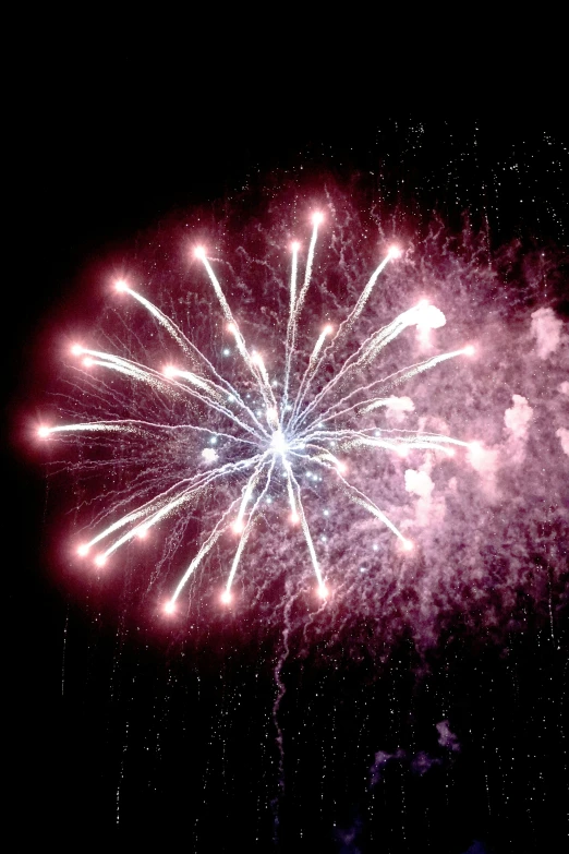 an elaborate fireworks display on the eve of a new years eve