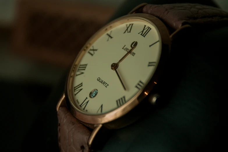 a watch is shown on a persons arm