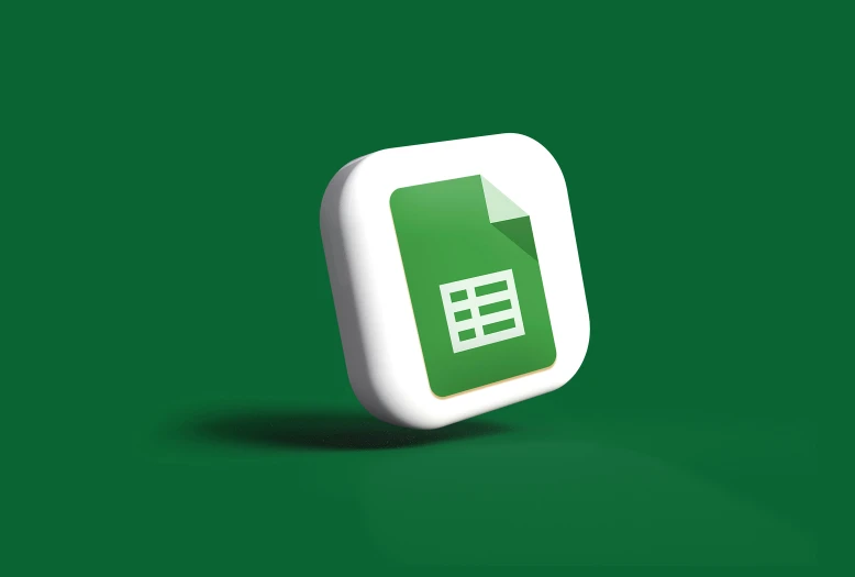 a white and green icon that is in a shape of a thumb