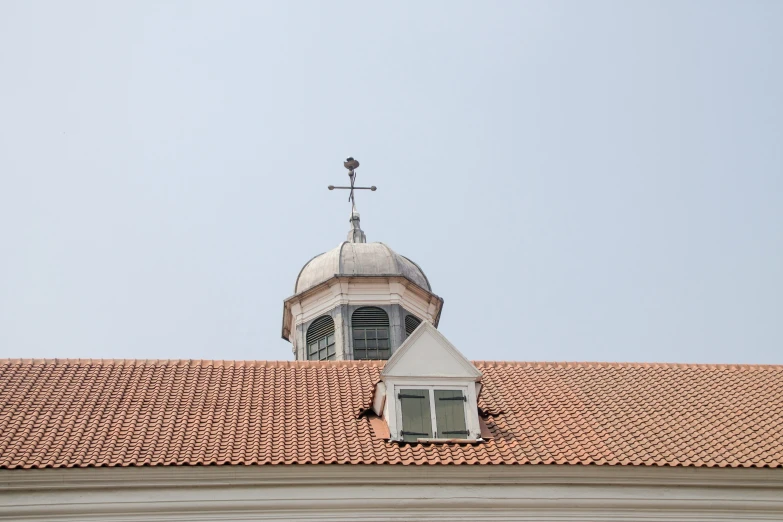 an architectural cupola on top of a building