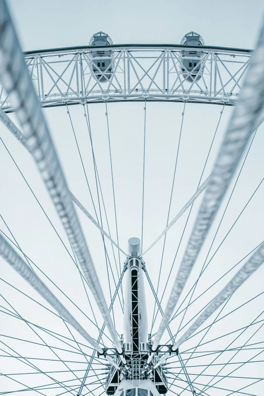 the view from the bottom of an antenna