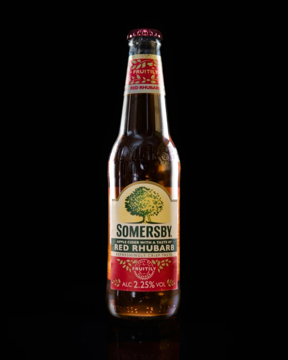 this is somersby beer with no label on it