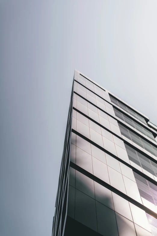 a black and white image of the top of a building