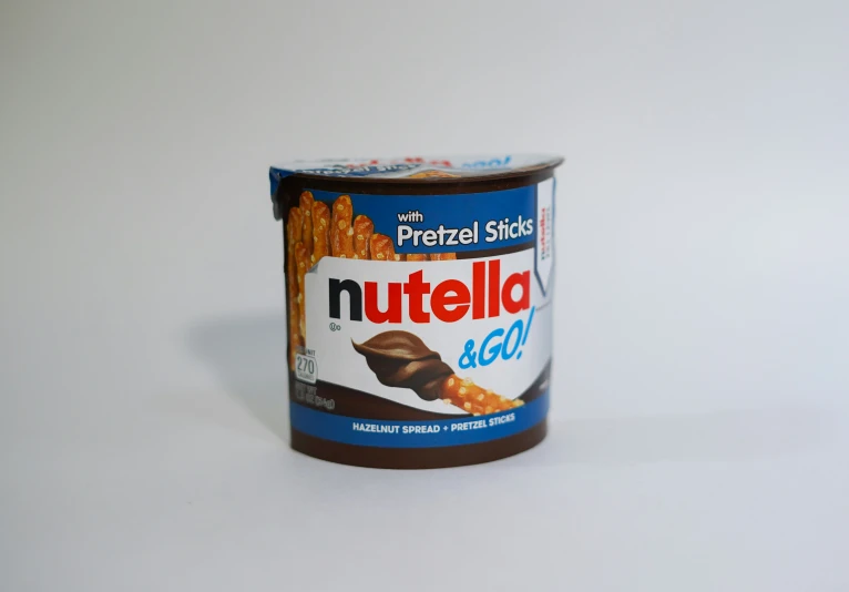a package of nutella ascili sits on the ground