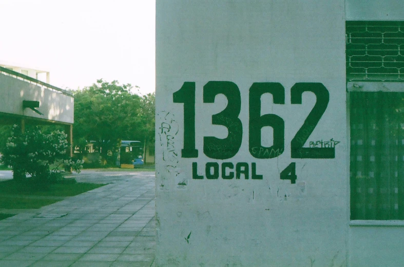 this is an image of a sign that tells about the location