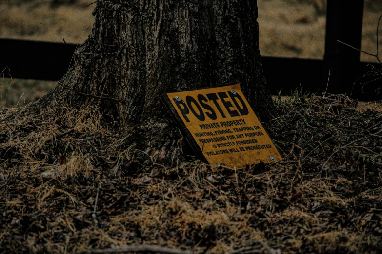 a close up of a sign on the grass