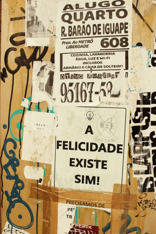 a bunch of signs and tags are shown on the wall