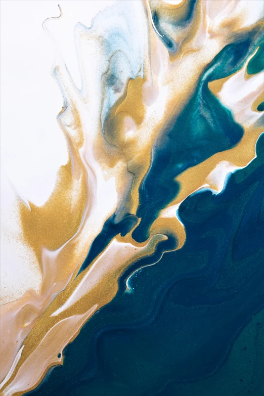 an image of paint mixing on a wall