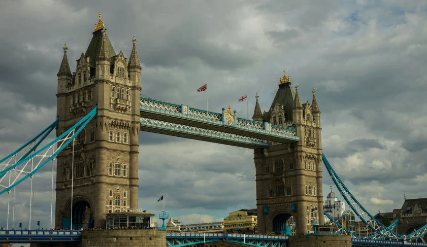 some very tall bridge that is in the sky