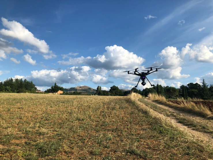 a plane that is flying in the air