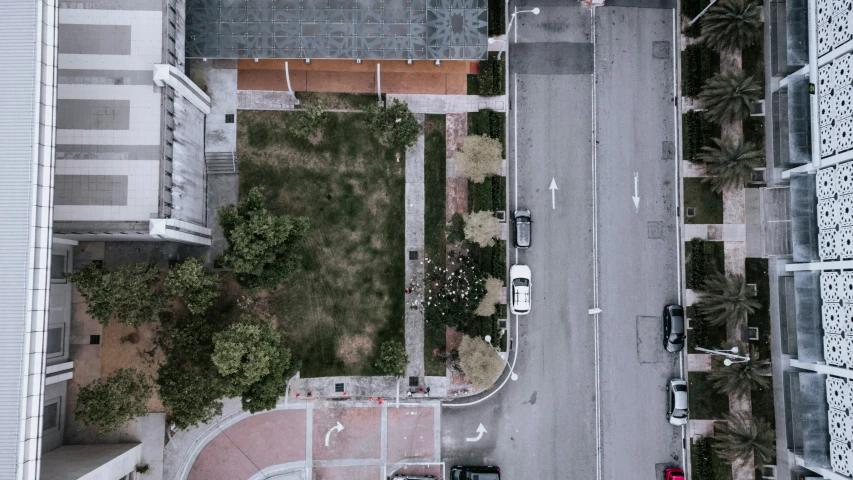 a street that has a couple of lanes