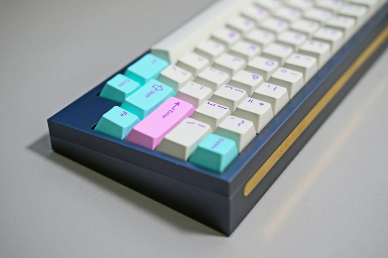 the key board for the game keyboards is colorful
