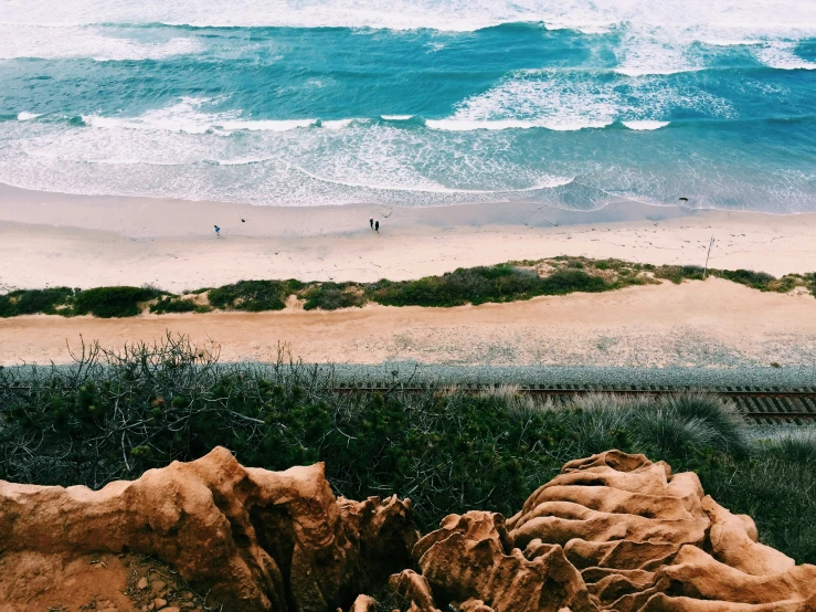 there is a sand castle on a beach