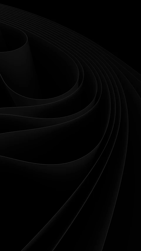 a dark background with several strips of wavy lines