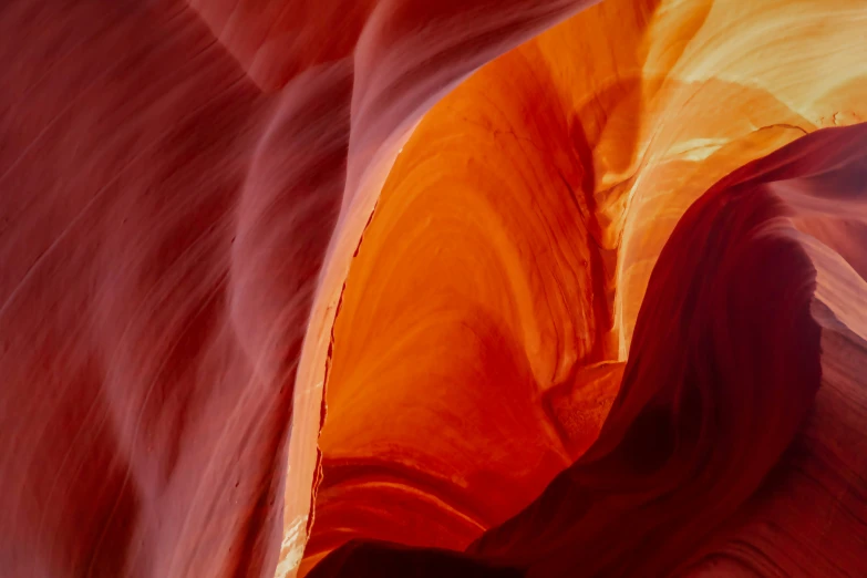 red, orange and yellow color combination of material with strong flowing light