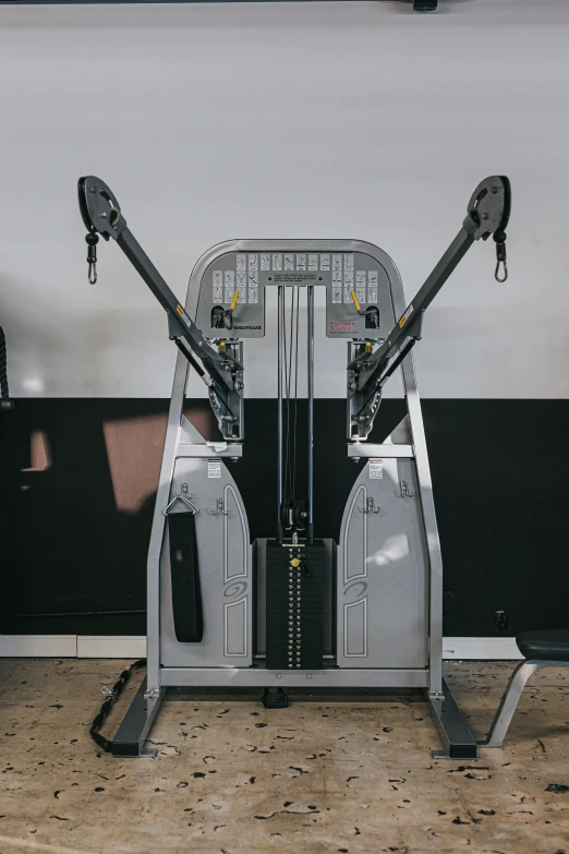 an inside view of an elevator with no people