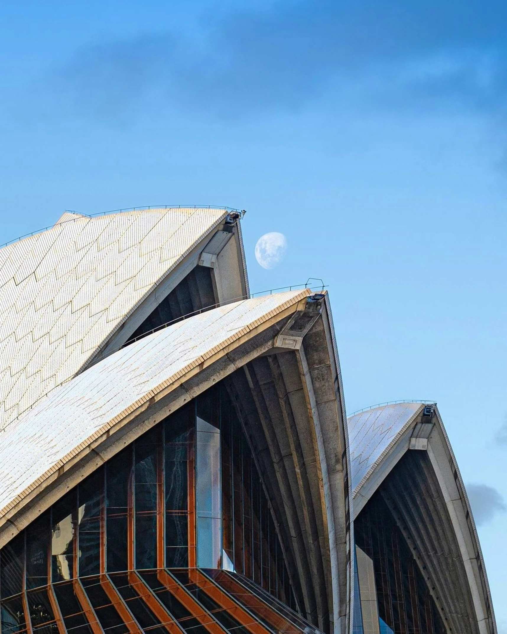 the roof is covered by a layer of thin wood strips