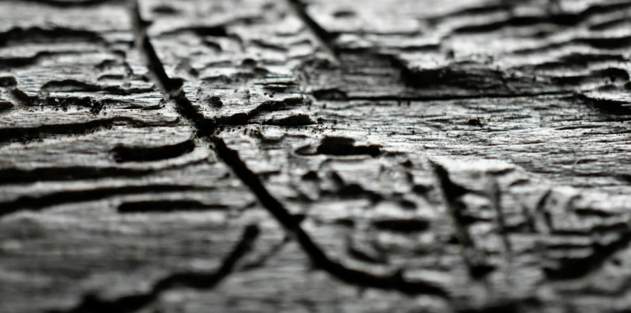 the close up of the wooden bench in the park